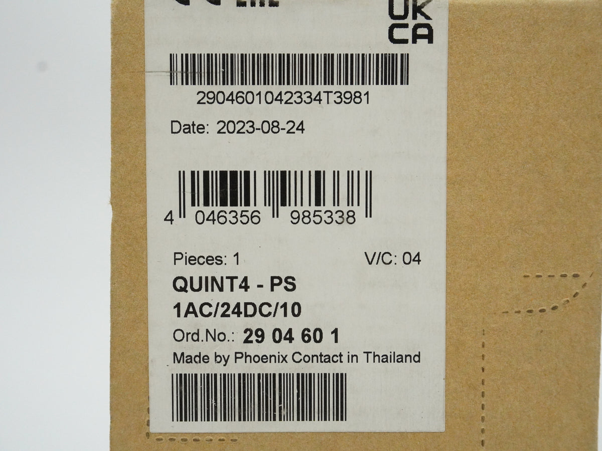 Phoenix Contact 2904601 QUINT4-PS 1AC/24DC/10