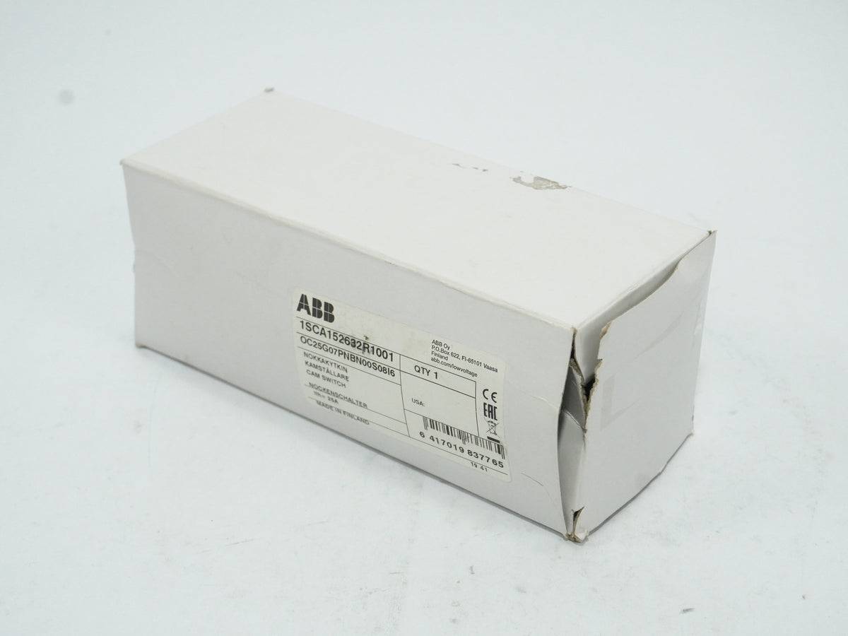 Abb 1SCA152632R1001 OC25G07PNBN00S08I6 Cam Switch