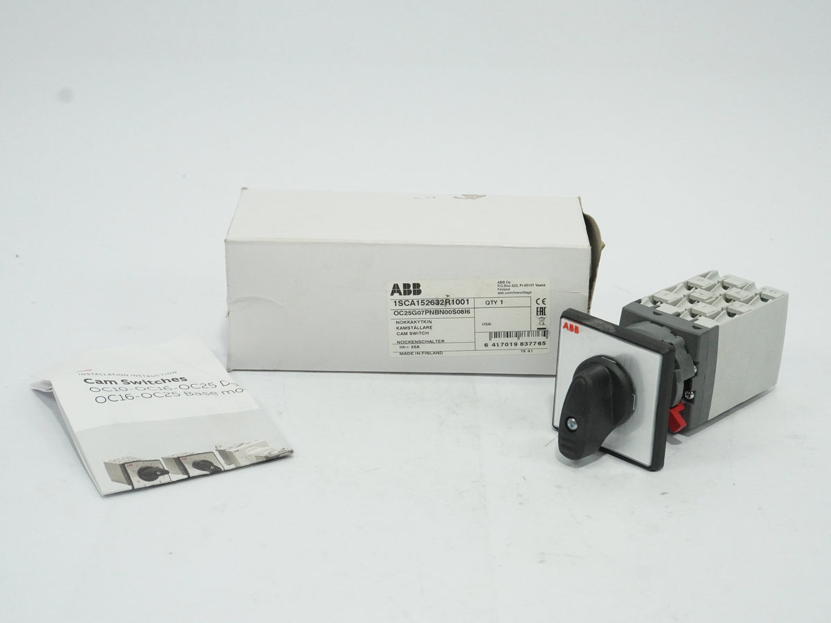 Abb 1SCA152632R1001 OC25G07PNBN00S08I6 Cam Switch