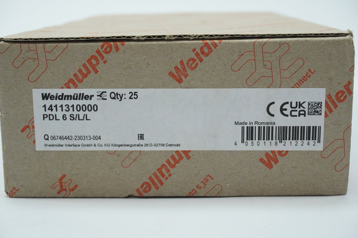 Weidmüller 1411310000 PDL 6 S/L/L