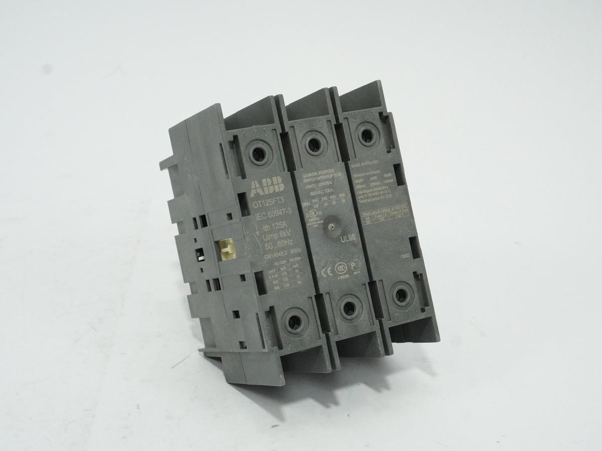 ABB 1SCA105060R1001 OT125FT3 Switch-Disconnect