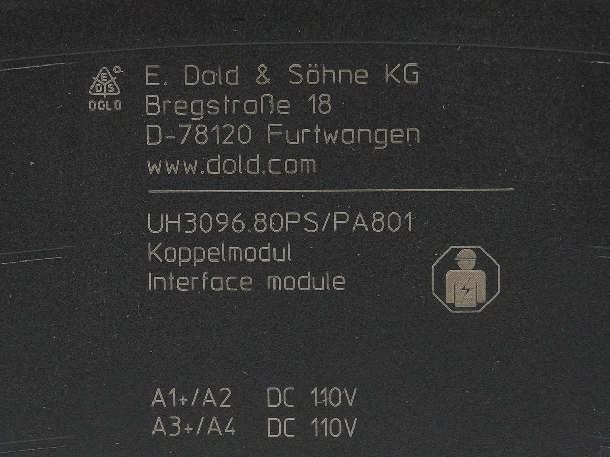 E. Dold & Söhne UH3096.80PS/PA801 UH3096.80PS/PA801 Interface Module