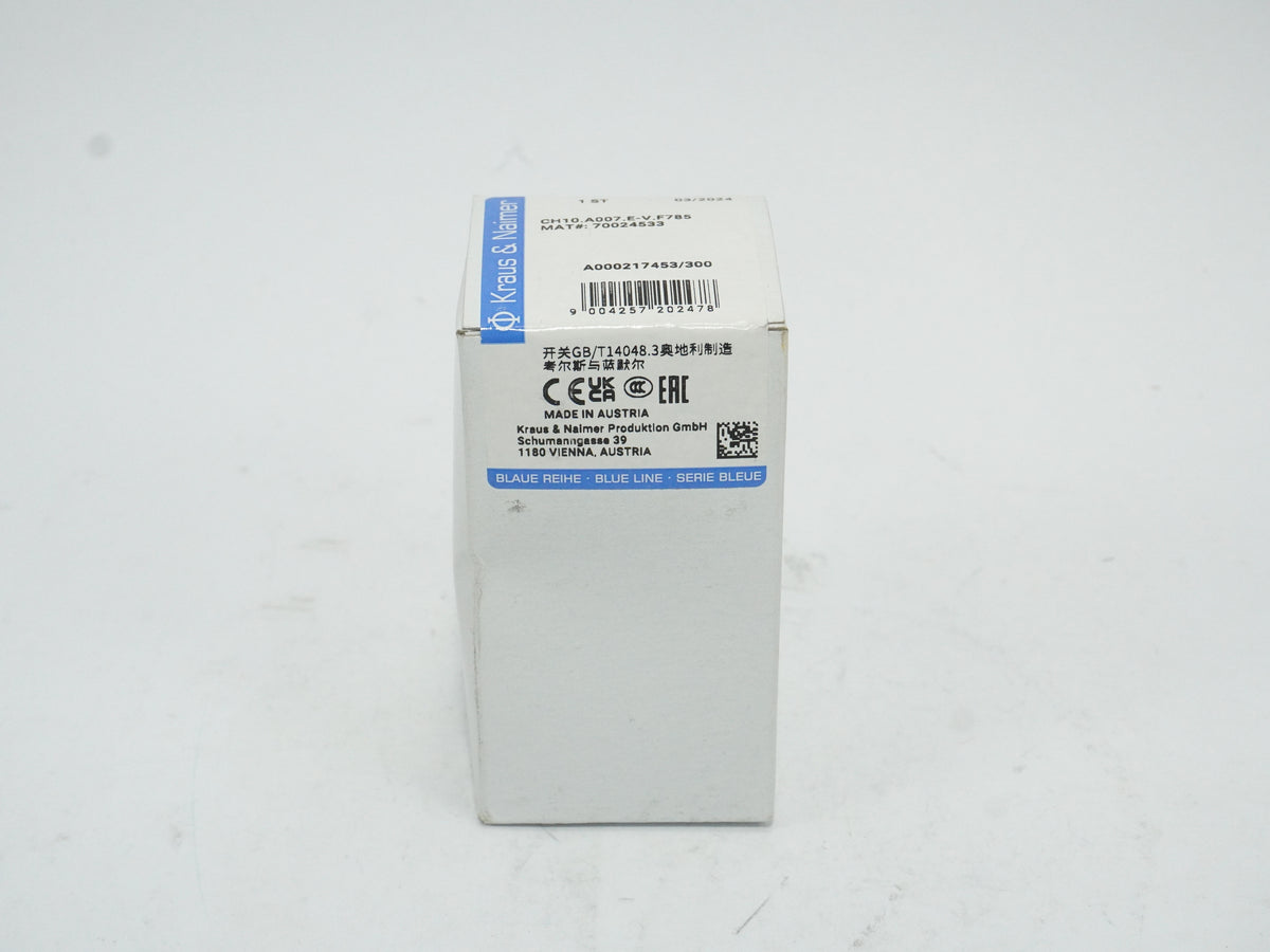 KRAUS & NAIMER CH10.A007.E-V.F785 CH10.A007.E-V.F785 Blue Line Cam Switch