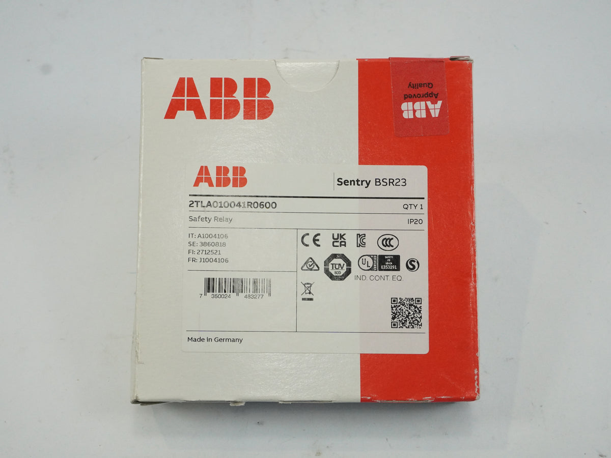Abb 2TLA010041R0600 Sentry BSR23 Safety Relay