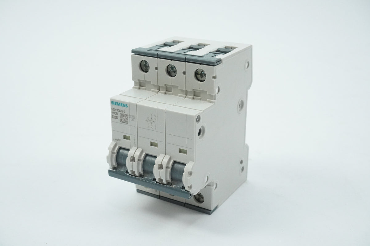 Siemens 5SY4325-7 5SY4325-7 MCB Miniature Circuit Breaker C25 3P