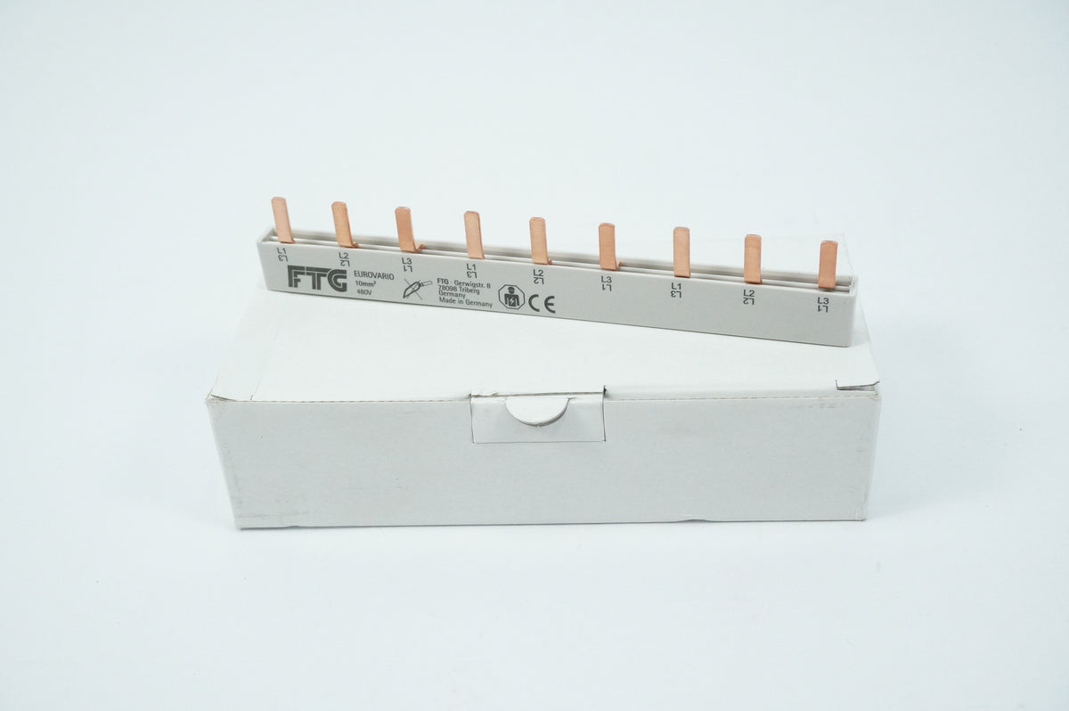 FTG ESS30910 EV Busbar 3P 9M pin 10mm² L1-L2-L3