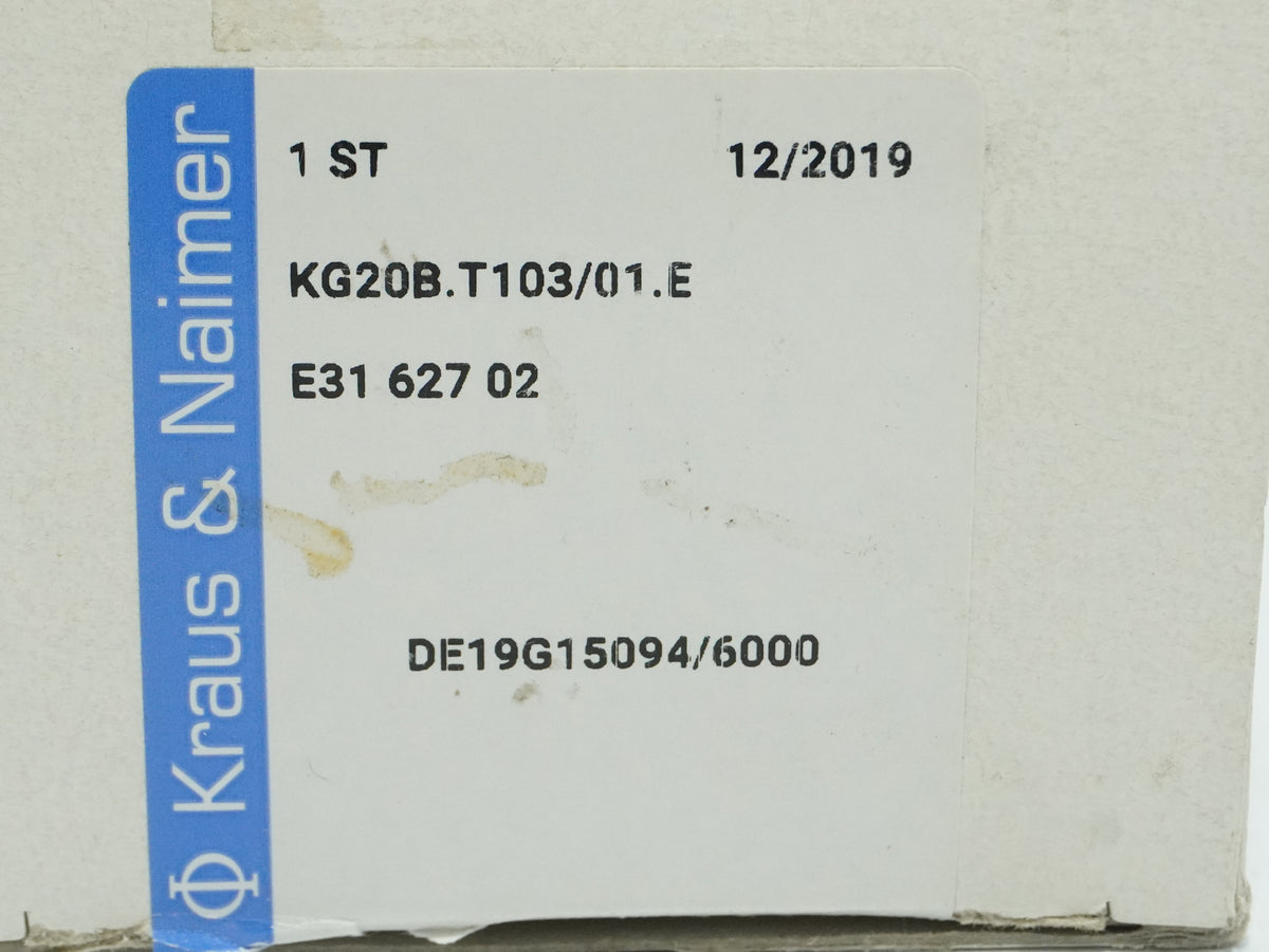 KRAUS & NAIMER KG20B T103/01.E Cam Switch - Blue Line