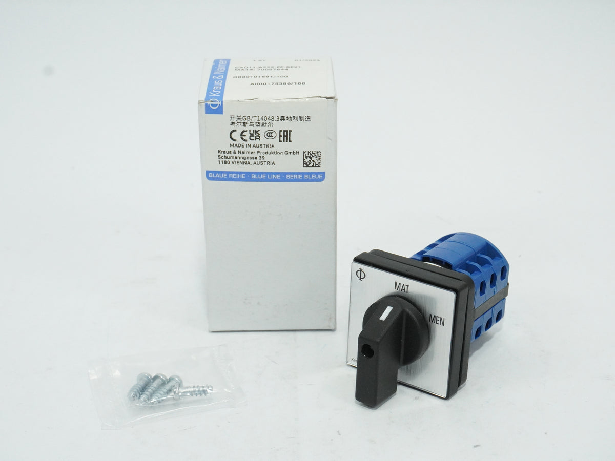 KRAUS & NAIMER CAD11.A222.EF.SE21 Cam Switch