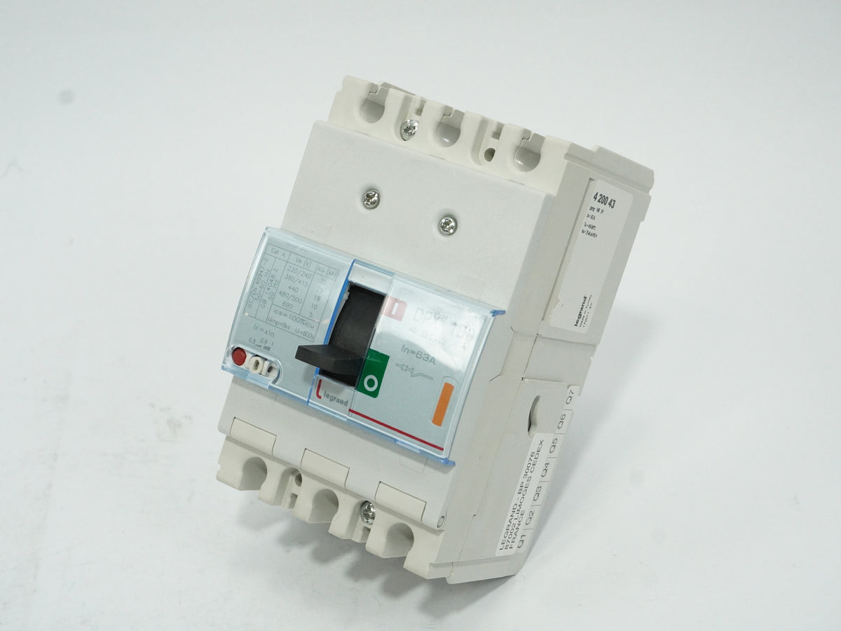Legrand 420041 Box Molded DPX³ MCCB 25A 3P 25kA Circuit Breaker