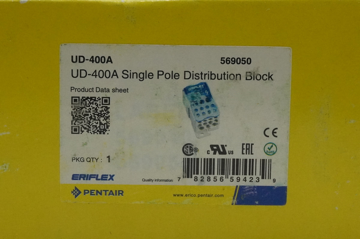Eriflex UD-400A 569050 Single Pole Distribution Block
