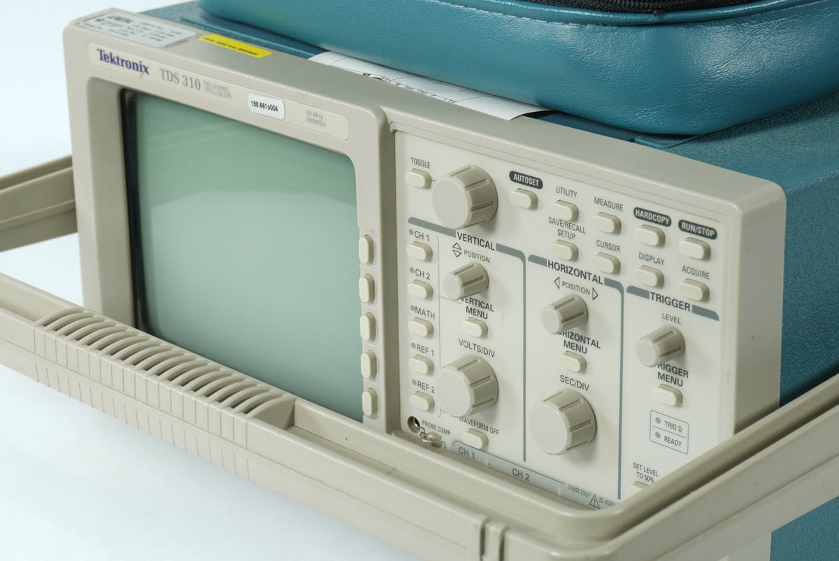 Tektronix TDS 310 TDS 310 Oscilloscope 50MHz 200MS/s w/ DPU-411 printer