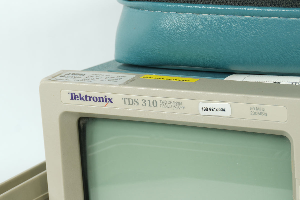 Tektronix TDS 310 TDS 310 Oscilloscope 50MHz 200MS/s w/ DPU-411 printer