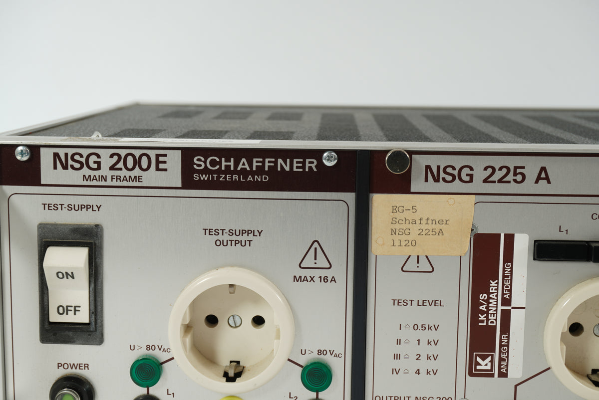 Schaffner NSG 200E Interference Simulator w/ NSG 225A Burst Interference