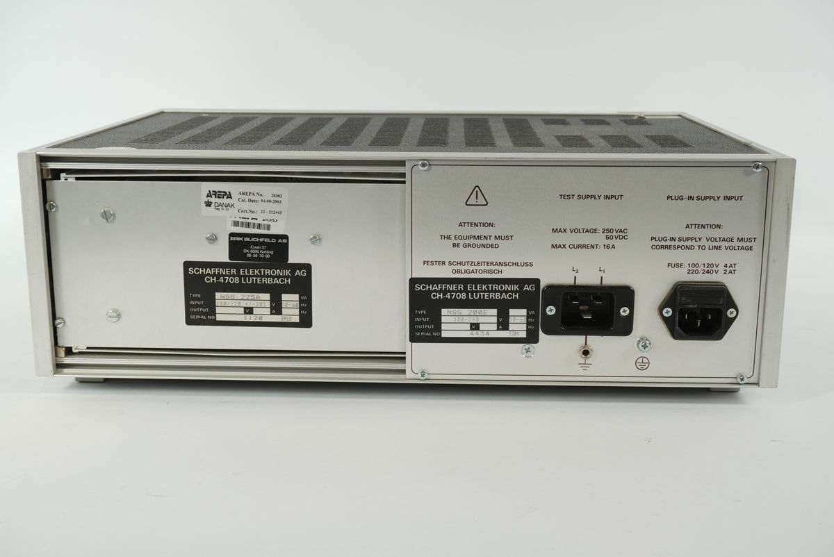 Schaffner NSG 200E Interference Simulator w/ NSG 225A Burst Interference