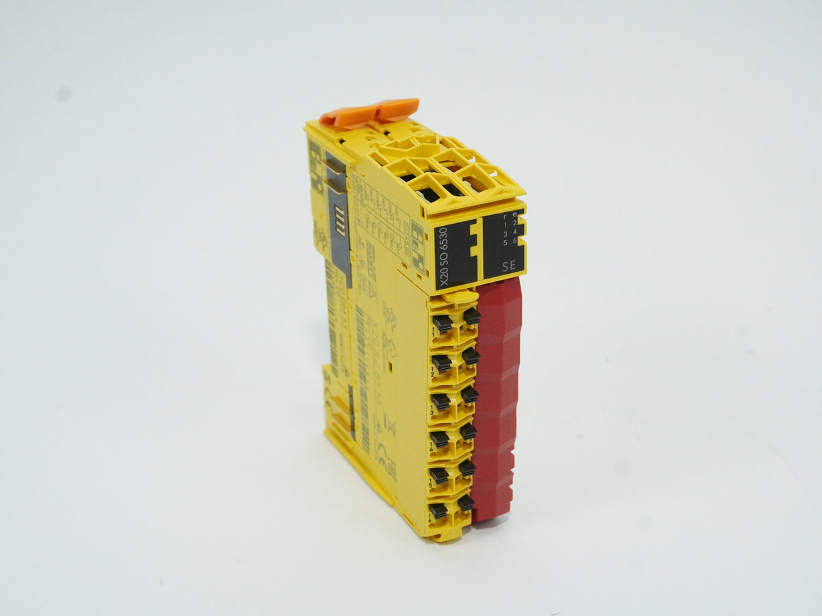 B&R X20SO6530 Has signs of use. Refer to the photos. Safety Output Module