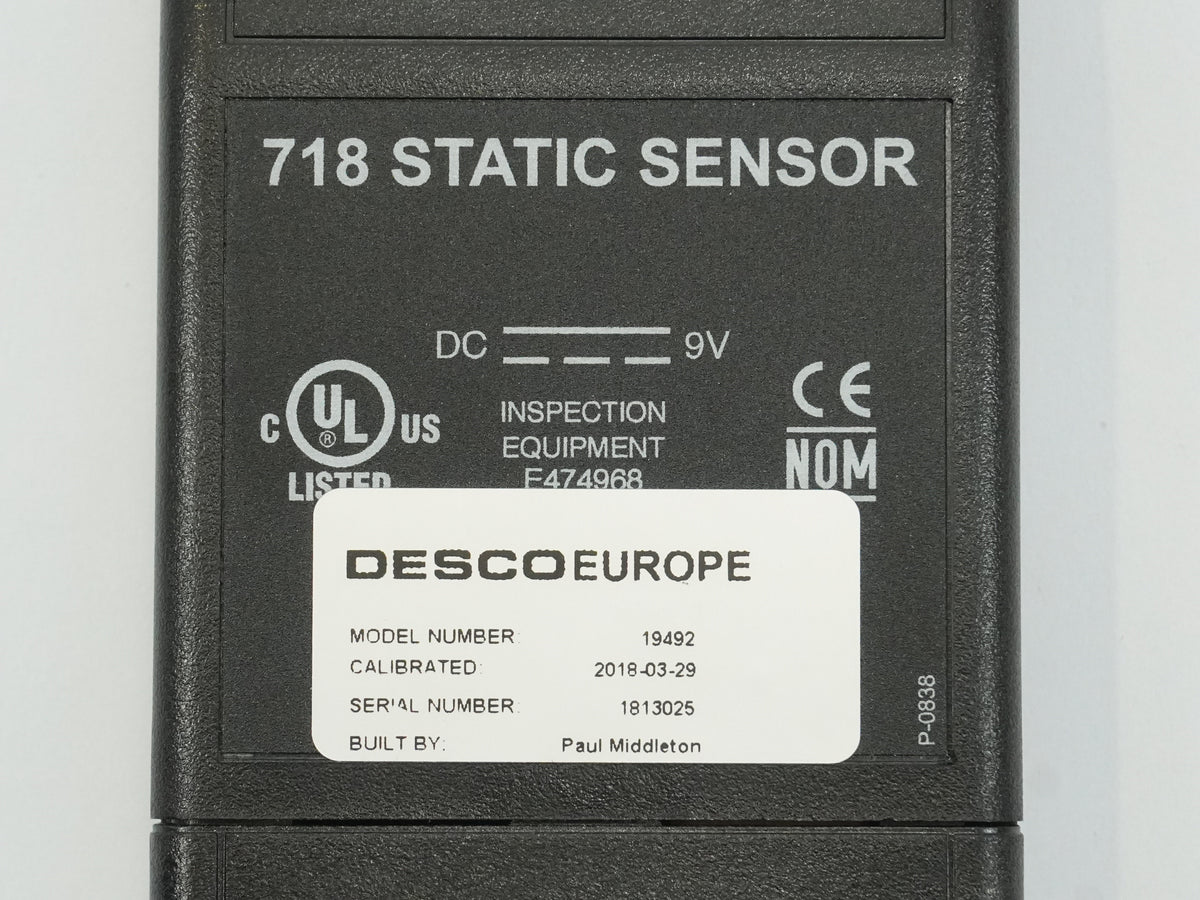 DESCO 19492 Digital Static Field Meter