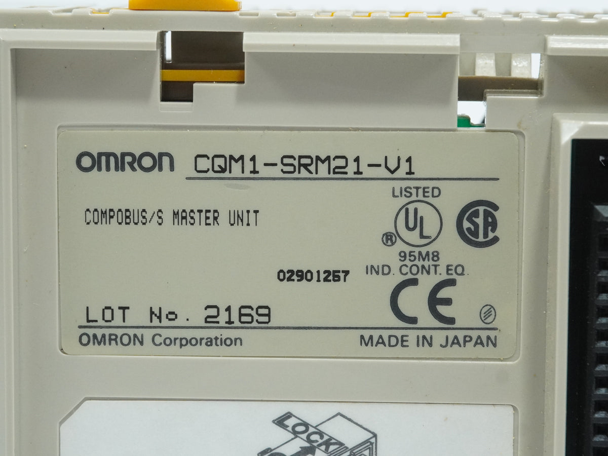Omron CQM1-SRM21-V1 Compobus Master Unit