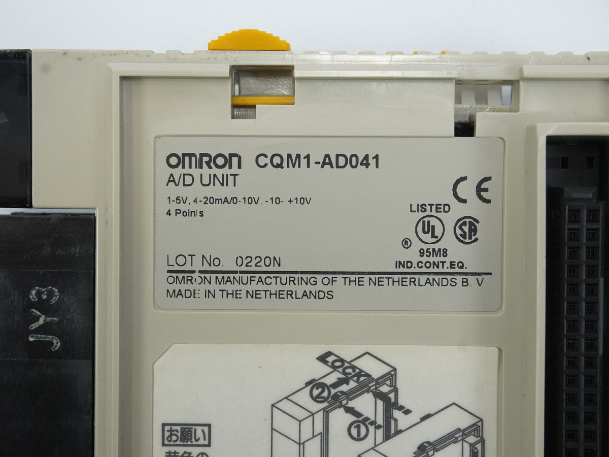 Omron CQM1-AD041 A/D Unit