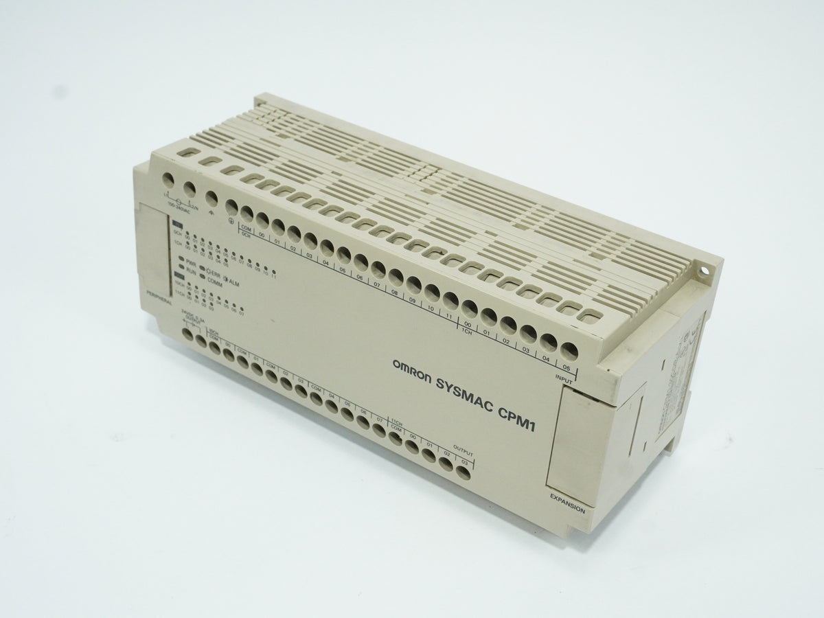 Omron CPM1-30CDR-A-V1 Programmable Controller 100-240VAC