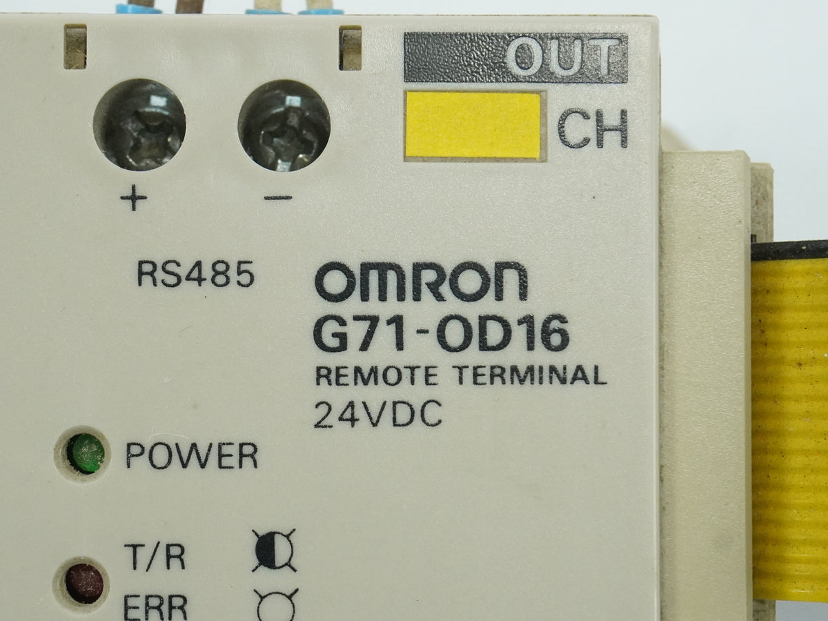 Omron G71-OD16 Remote Terminal 24VDC