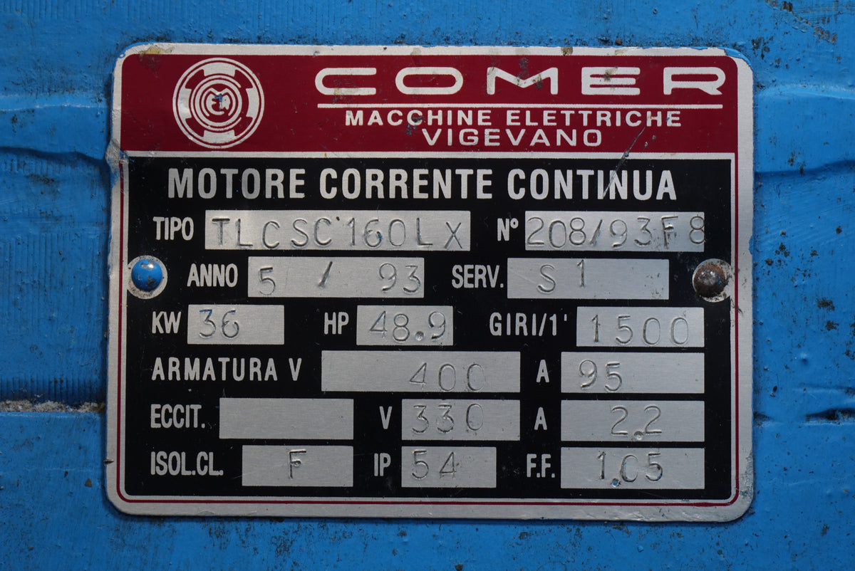 Comer TLCSC160LX Direct Current Motor, W: 2T80B2