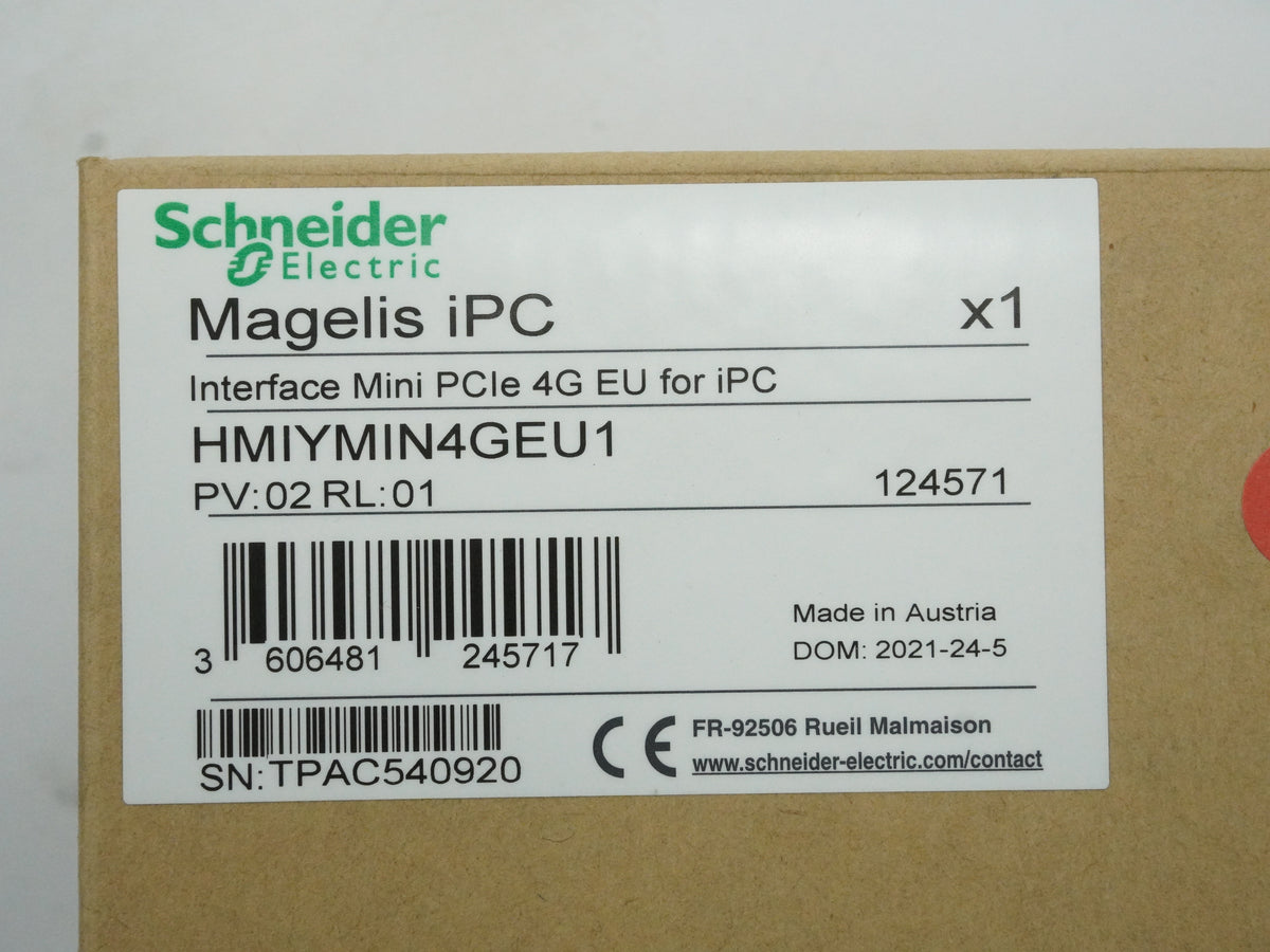 Schneider Electric HMIYMIN4GEU1 Magelis iPC Interface Mini PCIe 4G EU for iPC
