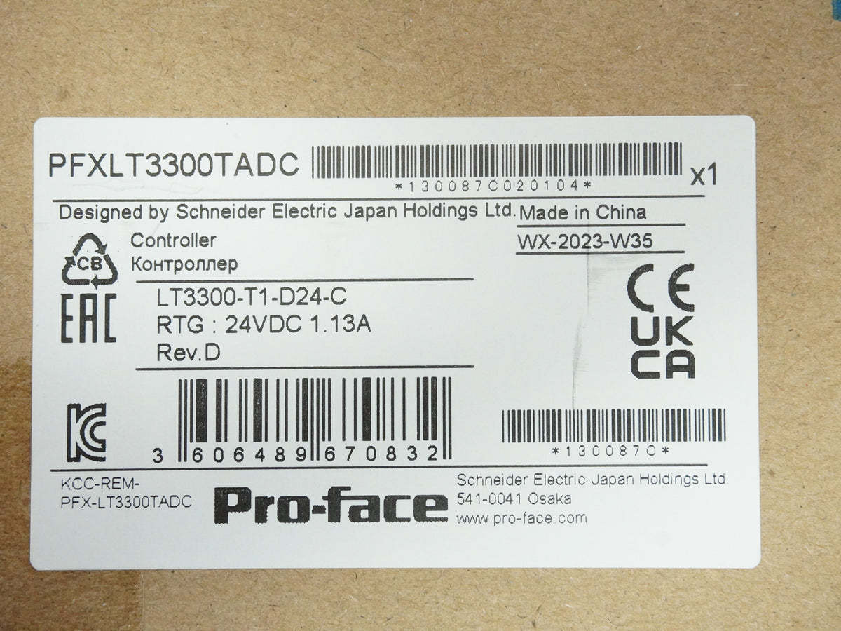 Pro-Face PFXLT3300TADC LT3300-T1-D24-C Controller