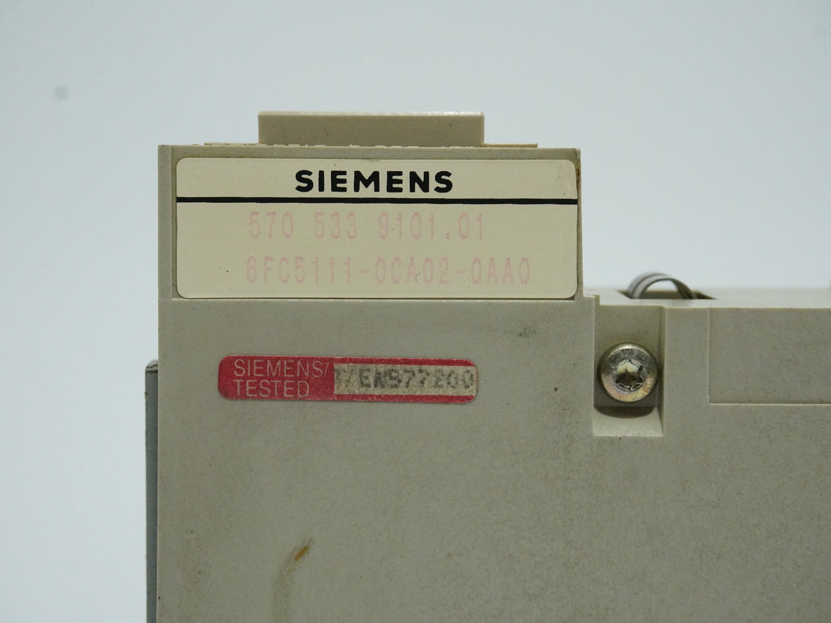 Siemens 6FC5111-0CA02-0AA0 Sinumerik DMP Compact 16OUT Module
