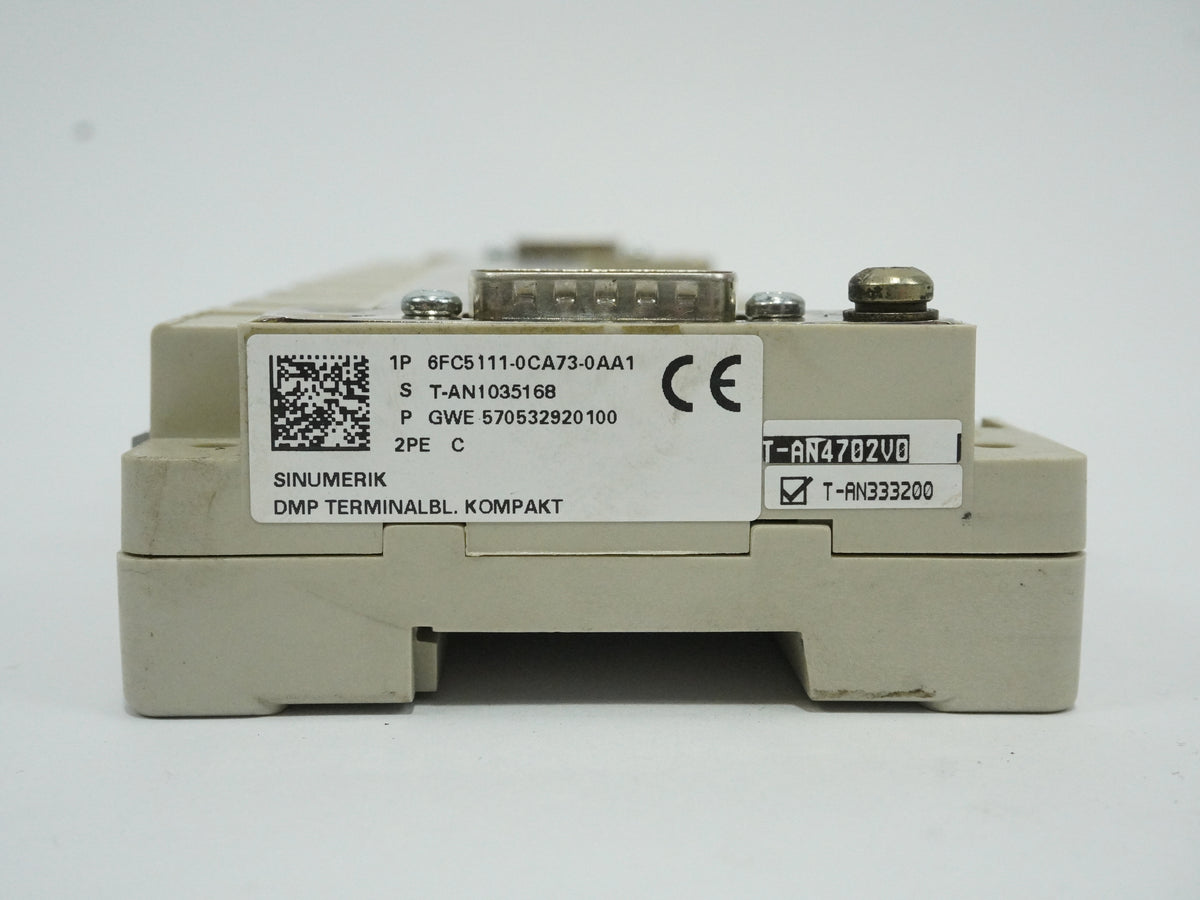 Siemens 6FC5111-0CA73-0AA1 SINUMERIK 840C/840CE DMP Terminal Block Compact