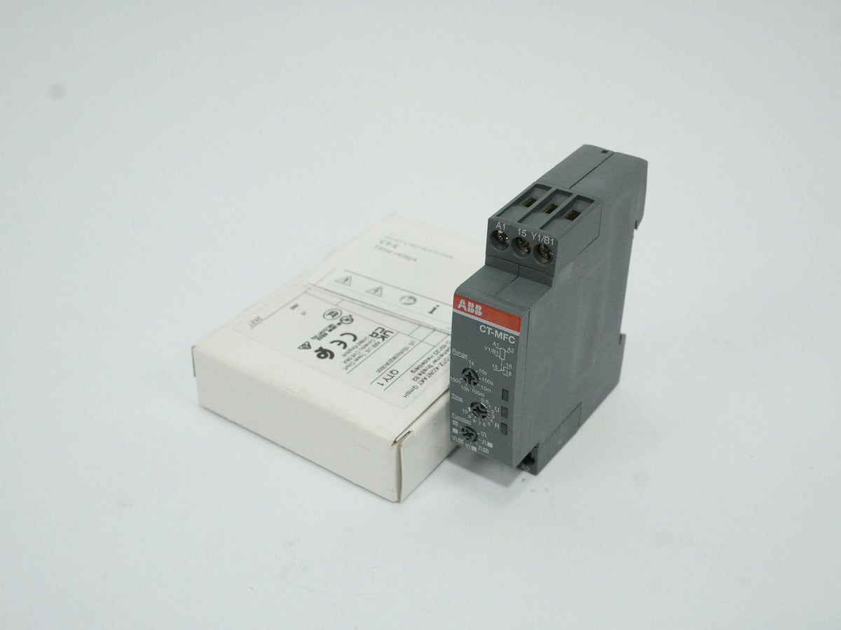 Abb 1SVR508020R0000 CT-MFC.12 Time Relay Multifunctional Batch of 3pcs.