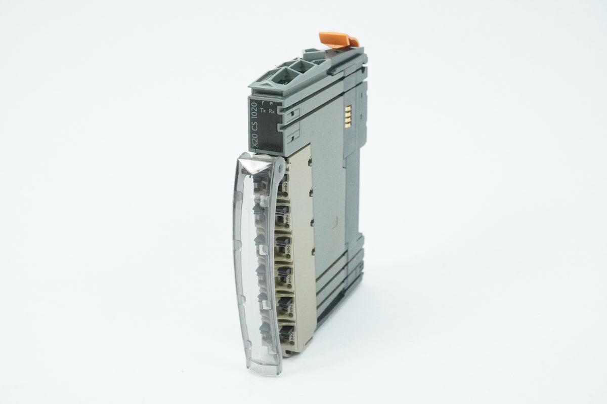 B&R X20CS1020 Serial Communication Module with X20BM11 Bus Module + X20TB12
