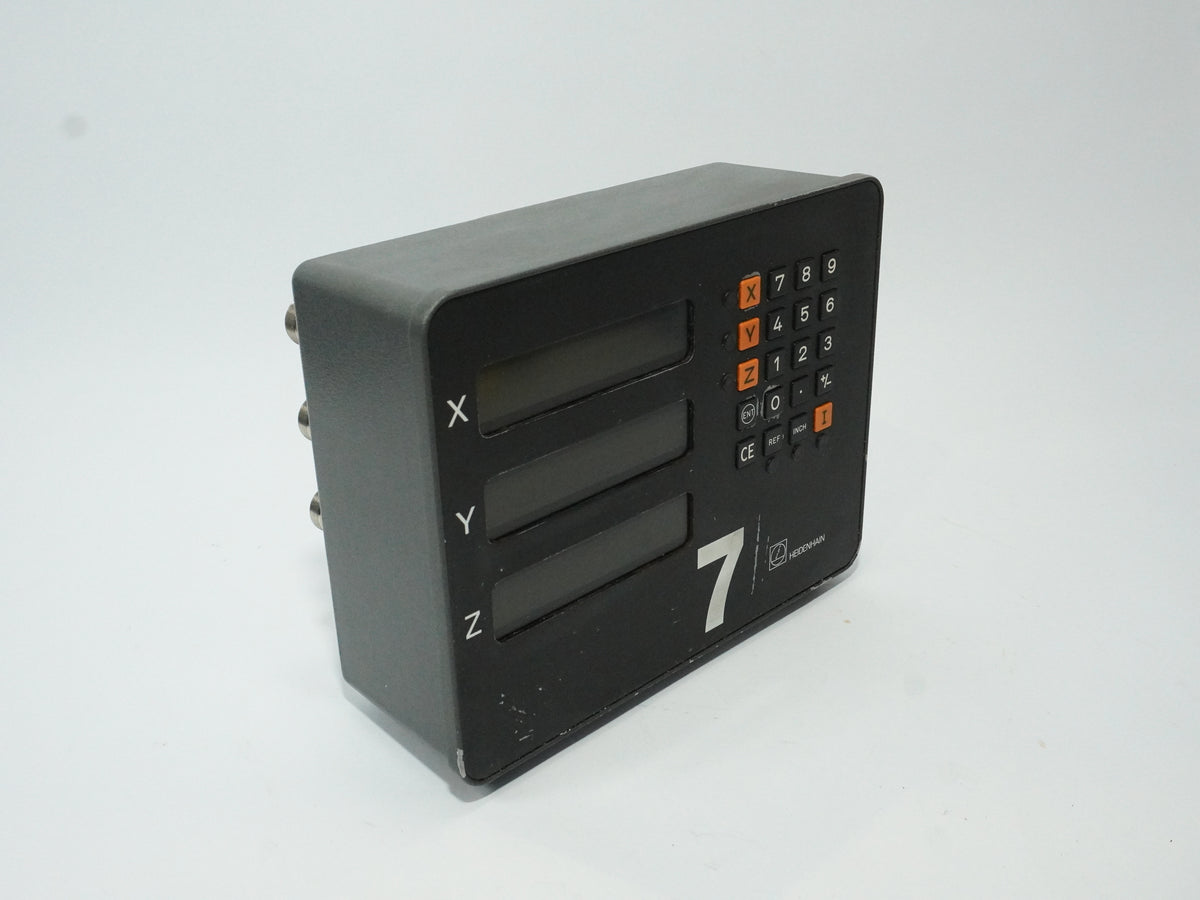 Heidenhain 257 874 01 VRZ 750 C 3-axis Digital Readout (DRO) Unit