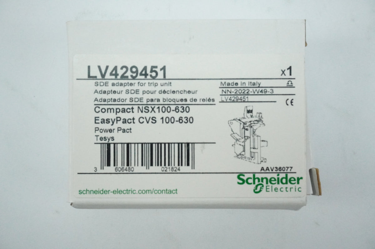 Schneider Electric LV429451 LV429451 SDE Adapter for Trip Unit