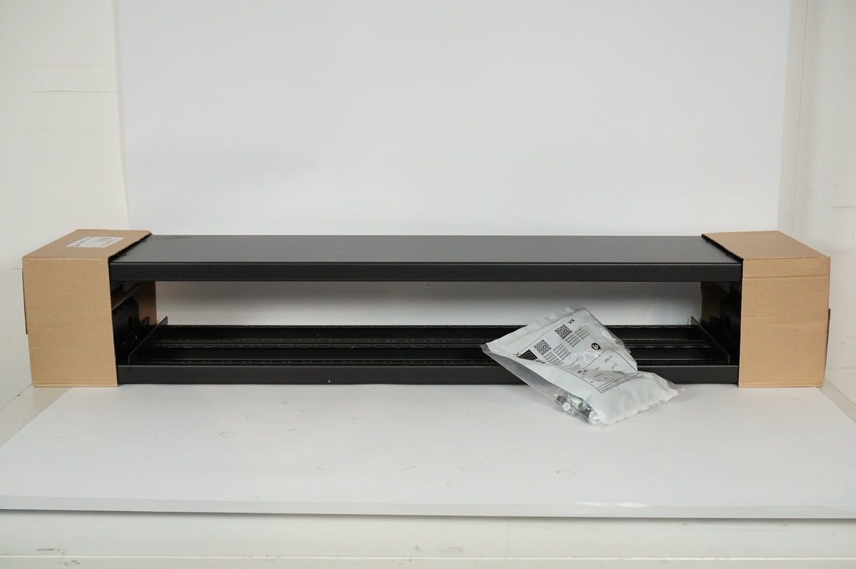 Rittal VX 8640.024 Black Rack Mount Panel