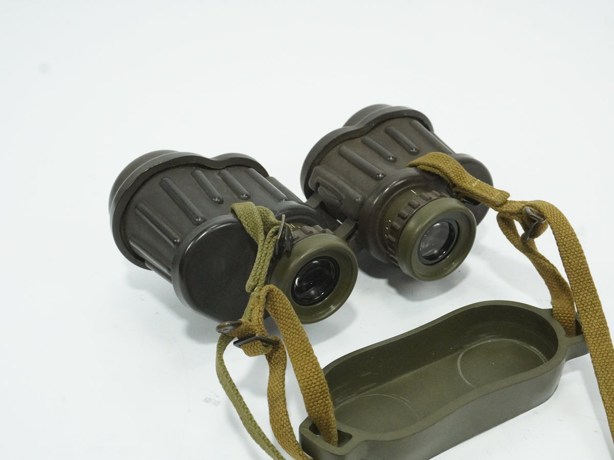 Carl Zeiss 6x30B Binoculars Vintage Military Fernglas with HTK Covers & Case