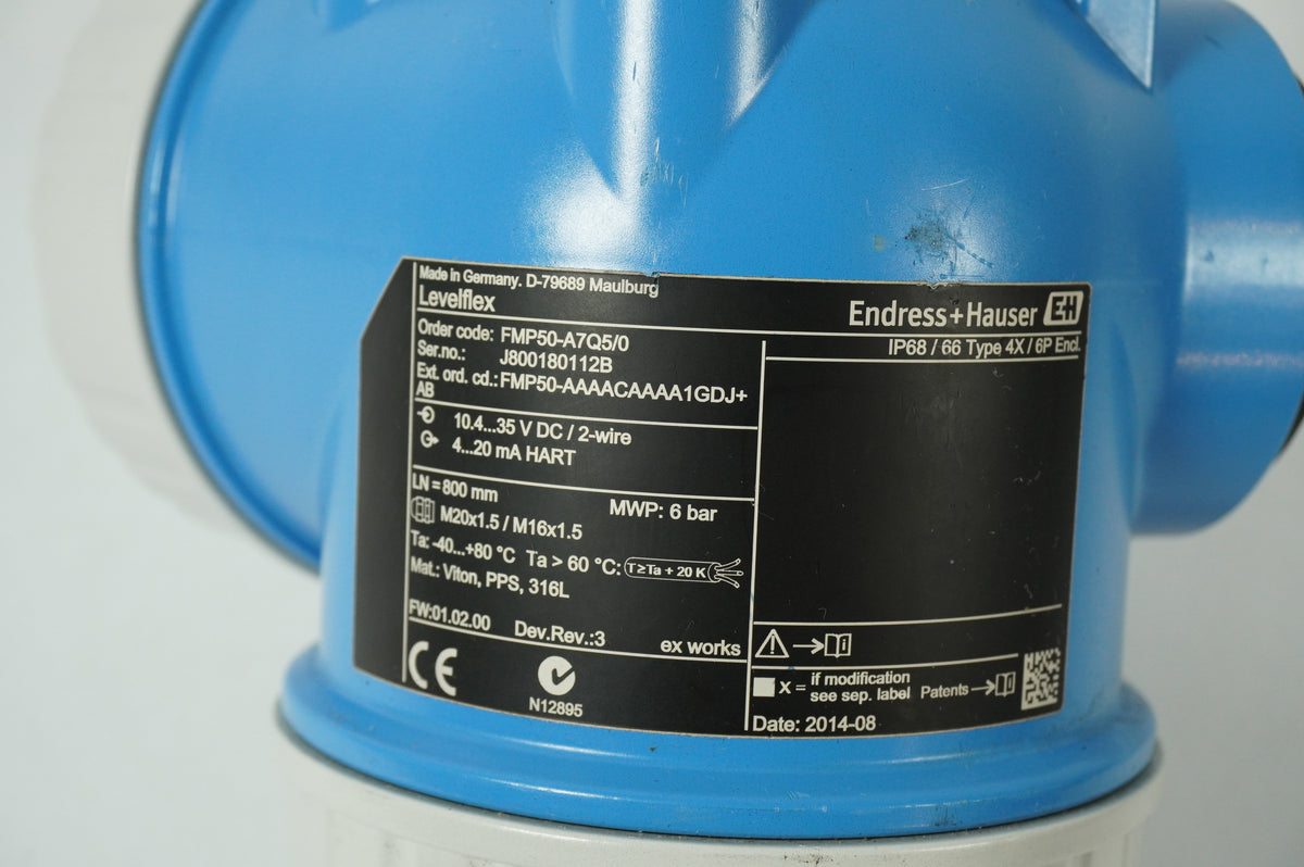 ENDRESS+HAUSER FMP50-A7Q5/0 Levelflex