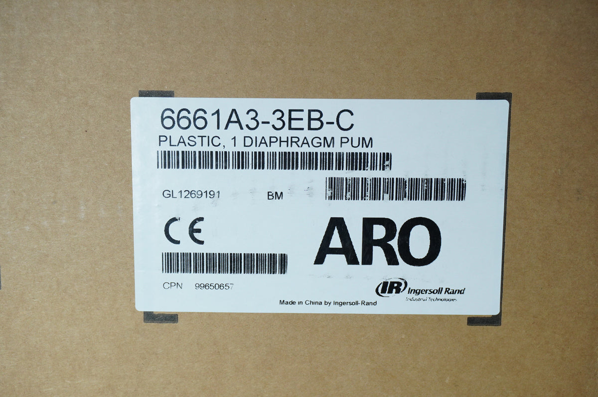 ARO/Ingersoll Rand 6661A3-3EB-C 6661A3-3EB-C Plastic 1" Diaphragm Pump