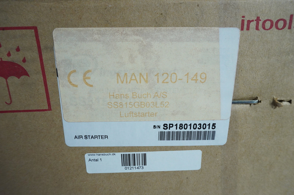 Ingersoll Rand SS815GB03L52 Starting Motor