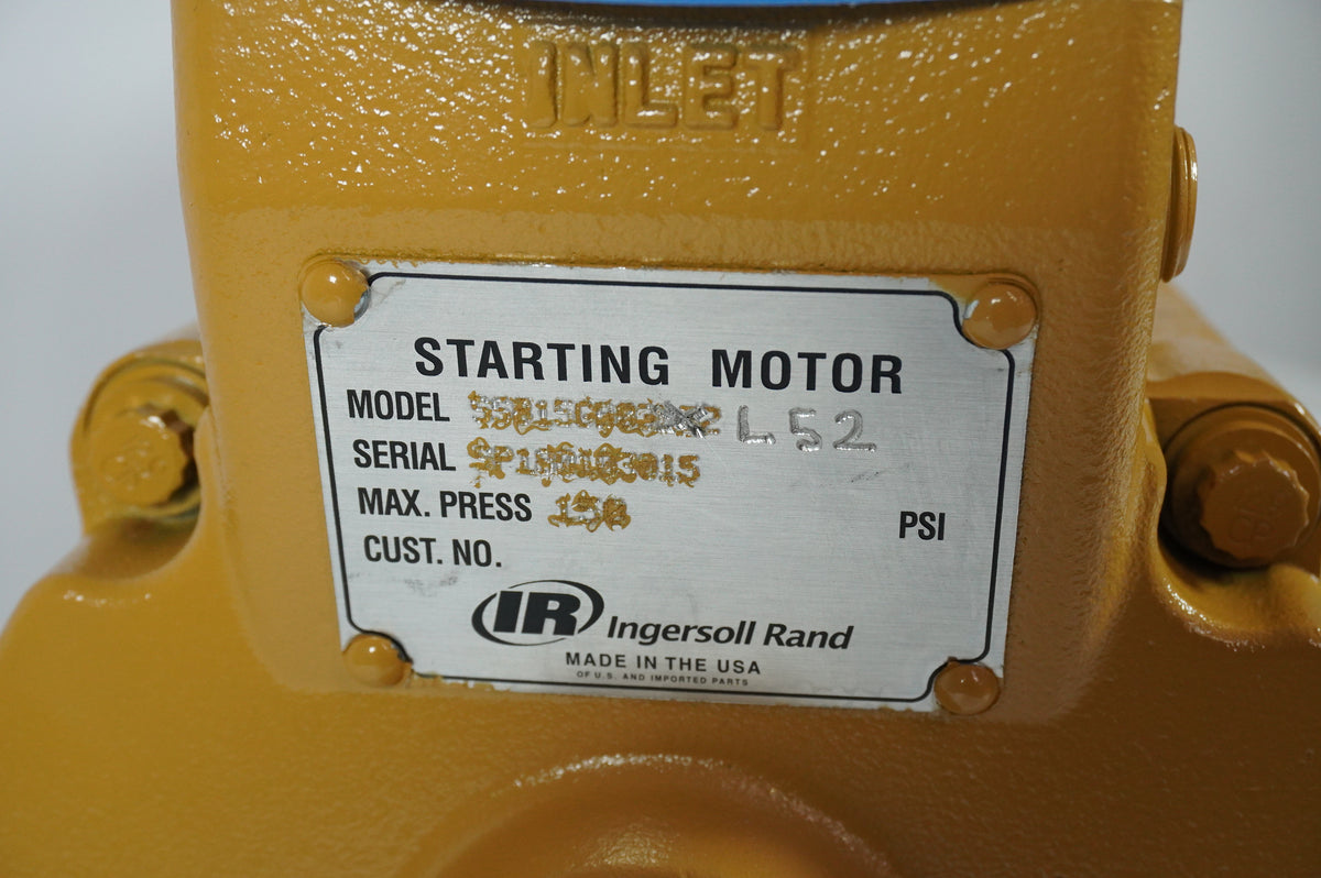 Ingersoll Rand SS815GB03L52 Starting Motor