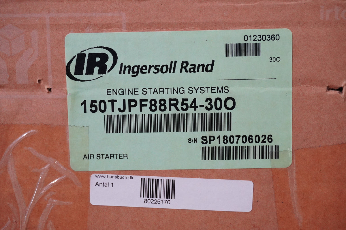 Ingersoll Rand 150TJPF88R54-30O Engine Starting Motor
