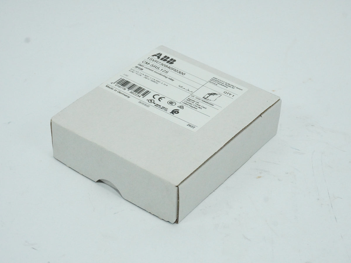 Abb 1SVR730840R0300 CM-SRS.12S RMS Current Monitoring Relay