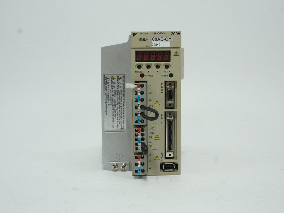 Yaskawa SGDH-08AE-OY Sigma-II AC Servo Drive