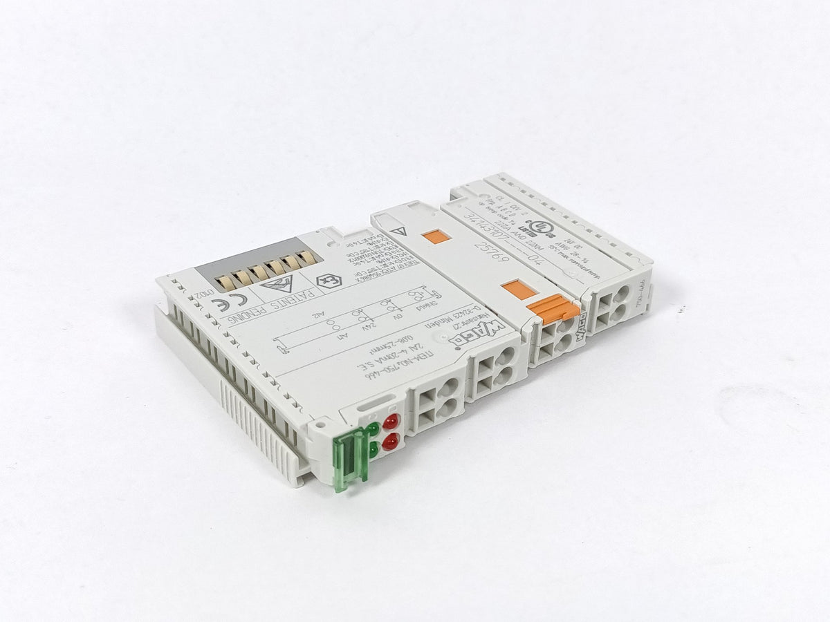 Wago 750-466 2AI 4-20mA S.E. Analog Input Module