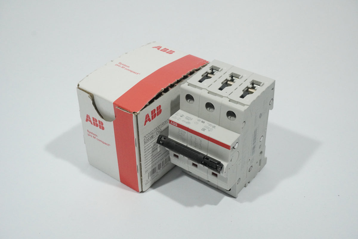 Abb 2CDS273001R0634 S203M - C63 Miniature Circuit Breaker