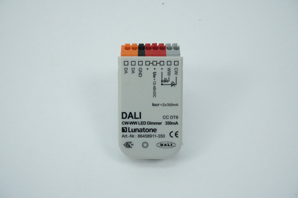 Lunatone 86458911-350 DALI CC DT8 CW-WW LED Dimmer 350mA