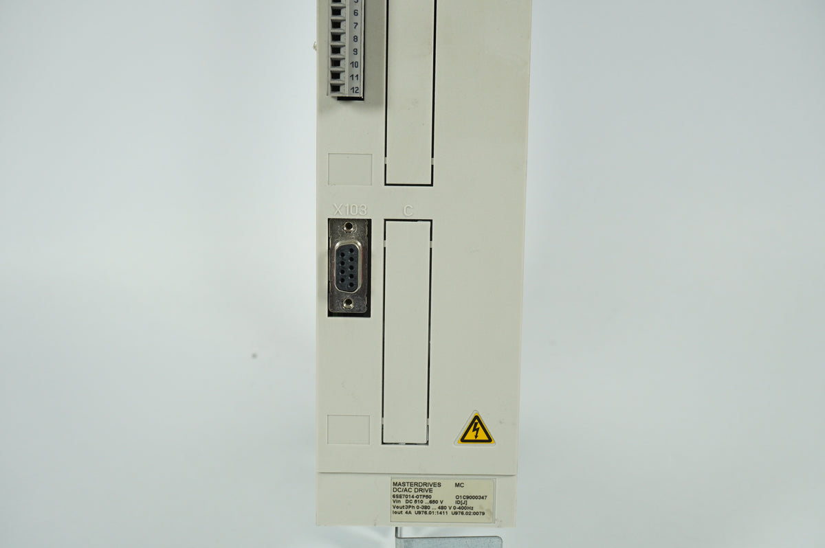 Siemens 6SE7014-0TP50 Masterdrives MC DC/AC Drive