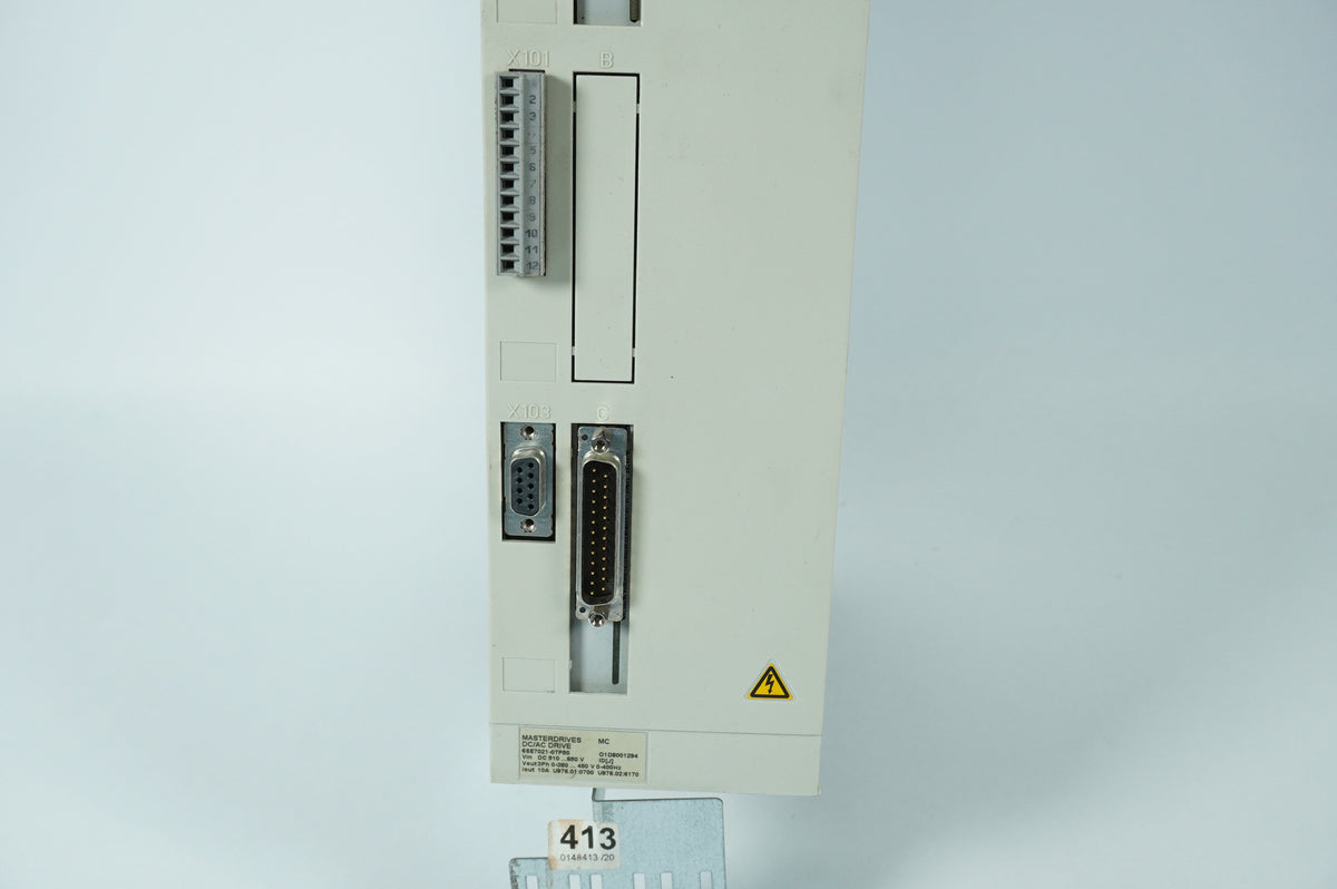 Siemens 6SE7021-0TP50-Z Masterdrives MC DC/AC Drive Z=K80