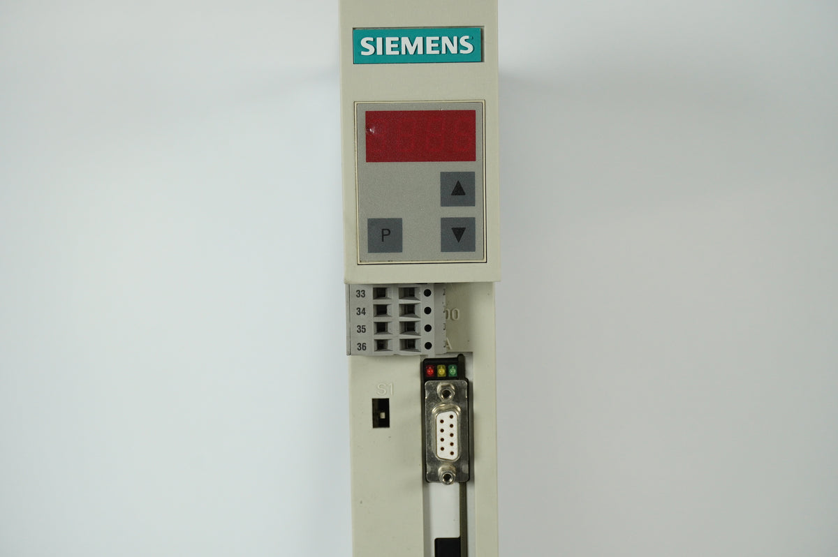 Siemens 6SE7012-0TP50-Z Masterdrives MC DC/AC Drive Z=G91+C23
