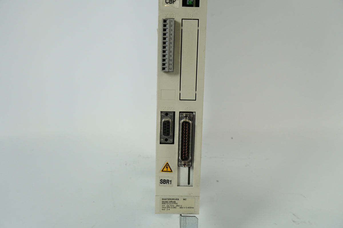 Siemens 6SE7012-0TP50-Z Masterdrives MC DC/AC Drive Z=G91+C23