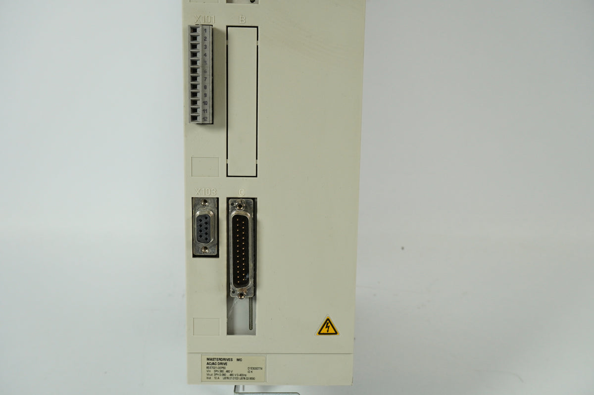 Siemens 6SE7021-0EP50 Masterdrives MC AC/AC Drive